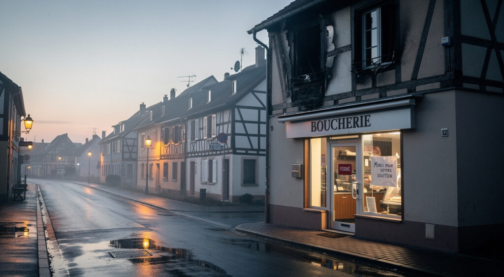 Plobsheim : la boucherie Rupp remercie après l'incendie