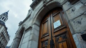 Pontoise : les avocats du Val-d'Oise dans la rue contre la loi SURE