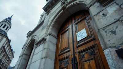 Pontoise : les avocats du Val-d'Oise dans la rue contre la loi SURE