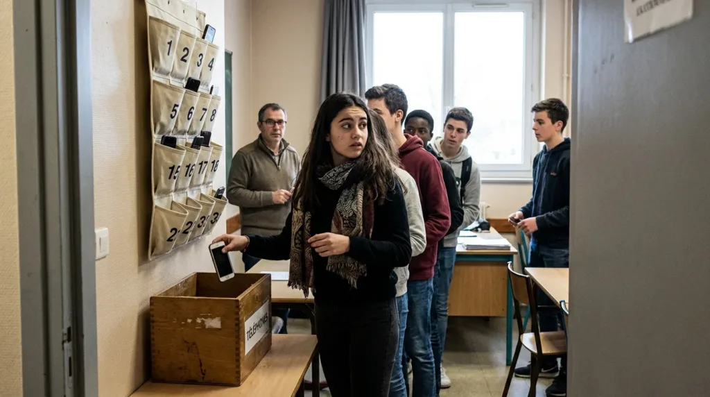 Portables au lycée : la loi d'interdiction dans l'impasse