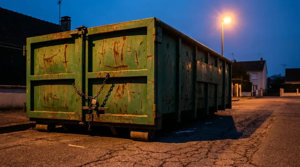 Quatre bennes volées en un jour : les recycleurs d&rsquo;Indre-et-Loire à bout