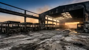 Rambouillet : 17 bus détruits dans un incendie au dépôt Transdev