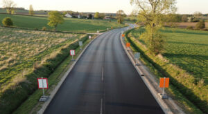 RD8 à Verrières : 60 000€ de travaux pour sécuriser la chaussée