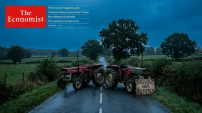 Rilhac-Rancon : les agriculteurs bloquent une route pour dénoncer des prix en chute libre