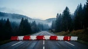 RN57 : collision frontale entre deux camions à La Vrine, un jeune chauffeur décède