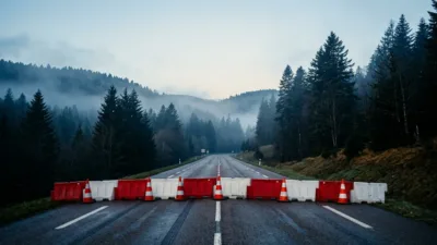 RN57 : collision frontale entre deux camions à La Vrine, un jeune chauffeur décède