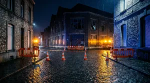 Roubaix : une usine textile abandonnée en feu, le quartier évacué