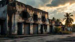 Saint-Laurent-du-Maroni : un entrepôt commercial part en fumée, pas de victimes