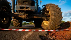 Saint-Leu : un piéton de 65 ans tué par un tracteur sur la RD13, enquête ouverte