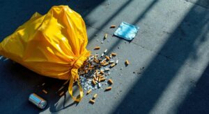 Saint-Nazaire : 56 kg de déchets ramassés place du Commando