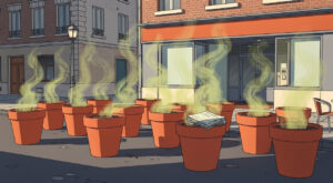 Saint-Ouen : après les blocs de béton, des pots de fleurs puants pour bloquer Master Poulet