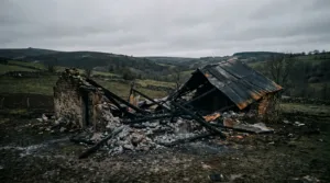 Saint-Ours : un bâtiment agricole détruit par les flammes, pas de blessés