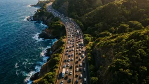 Saint-Paul : une voiture en panne provoque 12 km de bouchons sur la quatre-voie