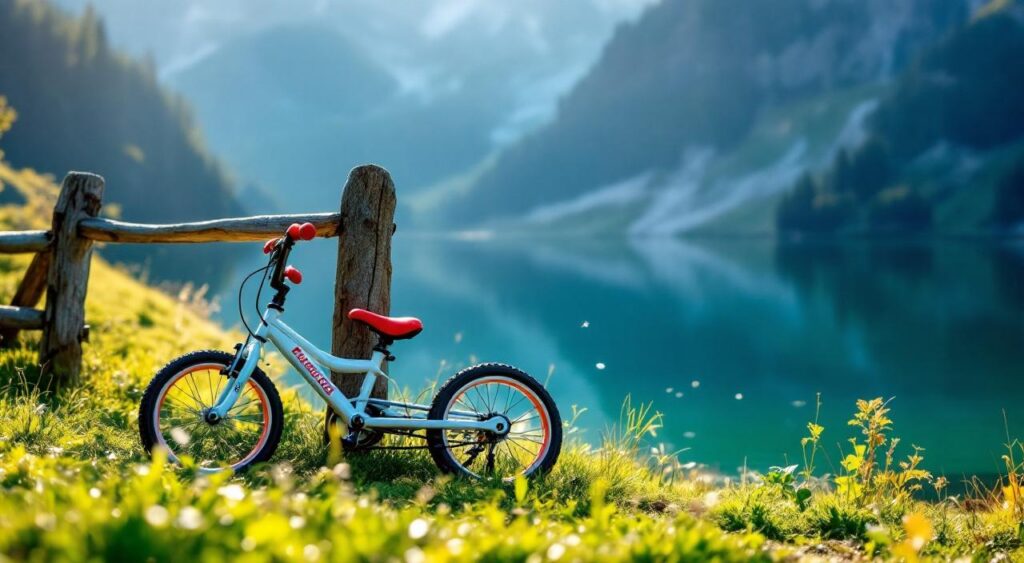 Saint-Point : vélo et draisienne en famille au bord du lac