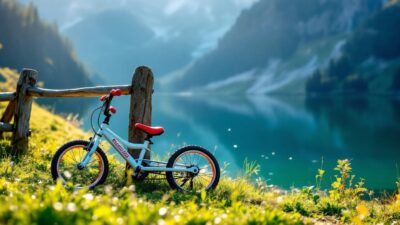 Saint-Point : vélo et draisienne en famille au bord du lac