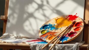 Saint-Romain-le-Puy : Virginie Lainé expose ses peintures à l'Espace Hildegarde