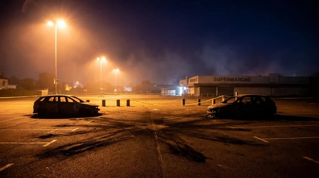 Sancé : deux voitures brûlent sur un parking, la piste criminelle privilégiée