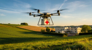 Saône-et-Loire : des drones livrent du matériel médical entre hôpitaux