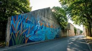 Saujon : les jeunes au cœur d&rsquo;un nouveau projet de fresque murale