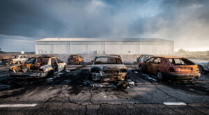 Savigny-en-Revermont : onze véhicules détruits dans un incendie, un ouvrier blessé