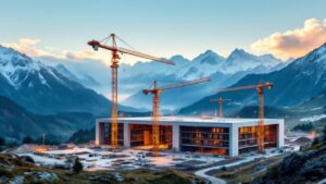 Scionzier : le chantier du nouveau Carrefour prend forme, ouverture en 2027