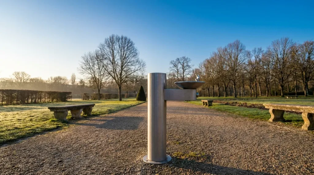 Sens installe des fontaines à eau potable dans ses parcs publics