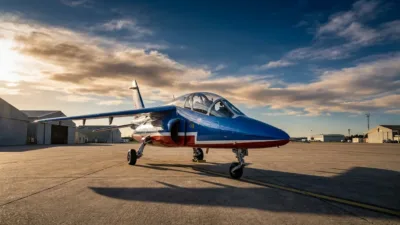 Sept enfants malades s'envolent le temps d'une journée avec la Patrouille de France