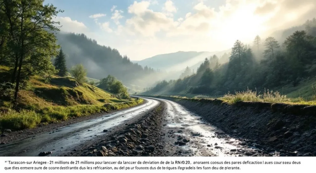 Tarascon-sur-Ariège : 21 millions pour lancer la déviation de la RN20