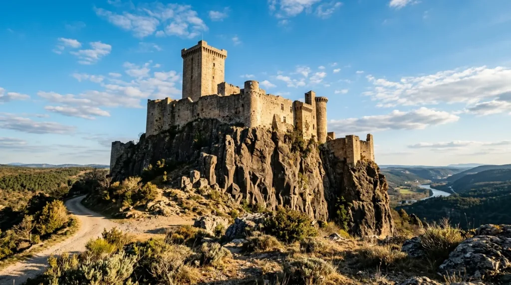 Tir à l&rsquo;arc, jeux en bois et combats médiévaux au château de Rochemaure