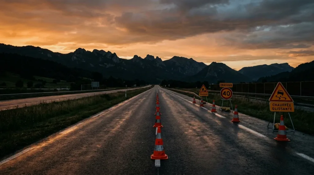 Trois véhicules entrent en collision sur la RN57 à Pontarlier