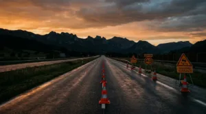 Trois véhicules entrent en collision sur la RN57 à Pontarlier