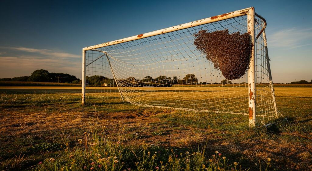 Un essaim d'abeilles interrompt un match de foot en Haute-Vienne après 10 minutes