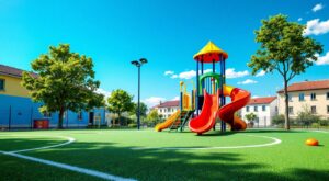 Uzerche : les extérieurs de la Maison de l&rsquo;enfance se refont une beauté