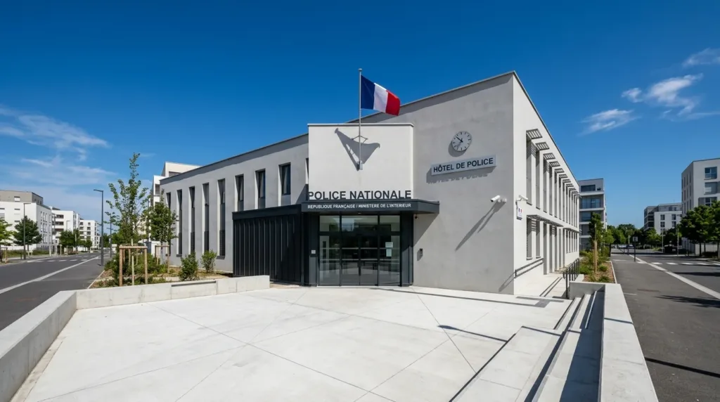 Val-de-Reuil : le préfet Giusti inaugure le nouveau commissariat