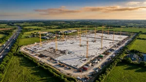 Val-de-Reuil : une plateforme logistique de 37 000 m² en construction sur l'Axe Seine