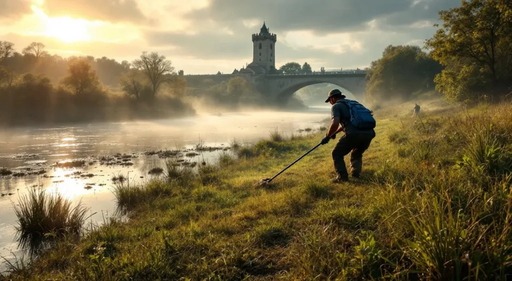 Valence-d&rsquo;Albi : les bénévoles nettoient les rives du Tarn