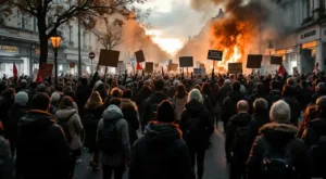 Vannes : une vingtaine de personnes manifestent contre la flambée du carburant