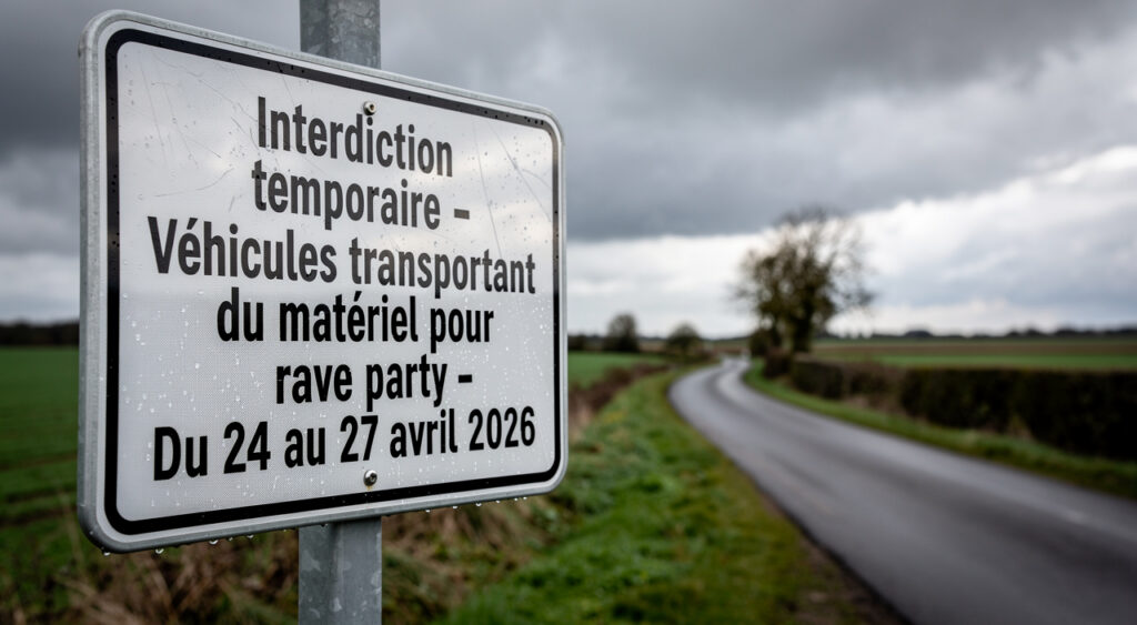 Vendée : le préfet interdit les véhicules pour rave parties jusqu&rsquo;au 27 avril 2026