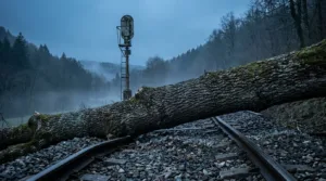 Vic-sur-Cère : un arbre sur la voie interrompt brièvement le trafic TER