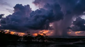 Vigilance orange en Guyane : fortes pluies et orages jusqu&rsquo;à ce soir