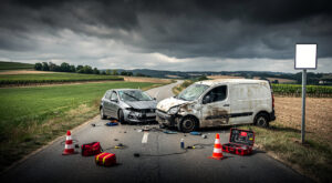 Violente collision à Izeure : une conductrice grièvement blessée au CHU de Dijon