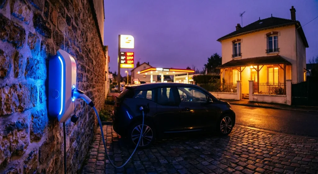 Voiture électrique : la recharge devient quatre fois moins chère que l&rsquo;essence