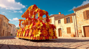 94e Corso de Cavaillon : quatre jours de chars fleuris autour des Quatre Saisons