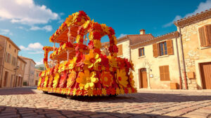 94e Corso de Cavaillon : quatre jours de chars fleuris autour des Quatre Saisons