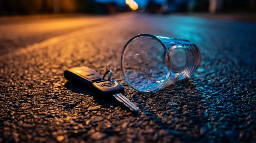 À Riom, un faux accident filmé pour alerter les jeunes sur l&rsquo;alcool au volant