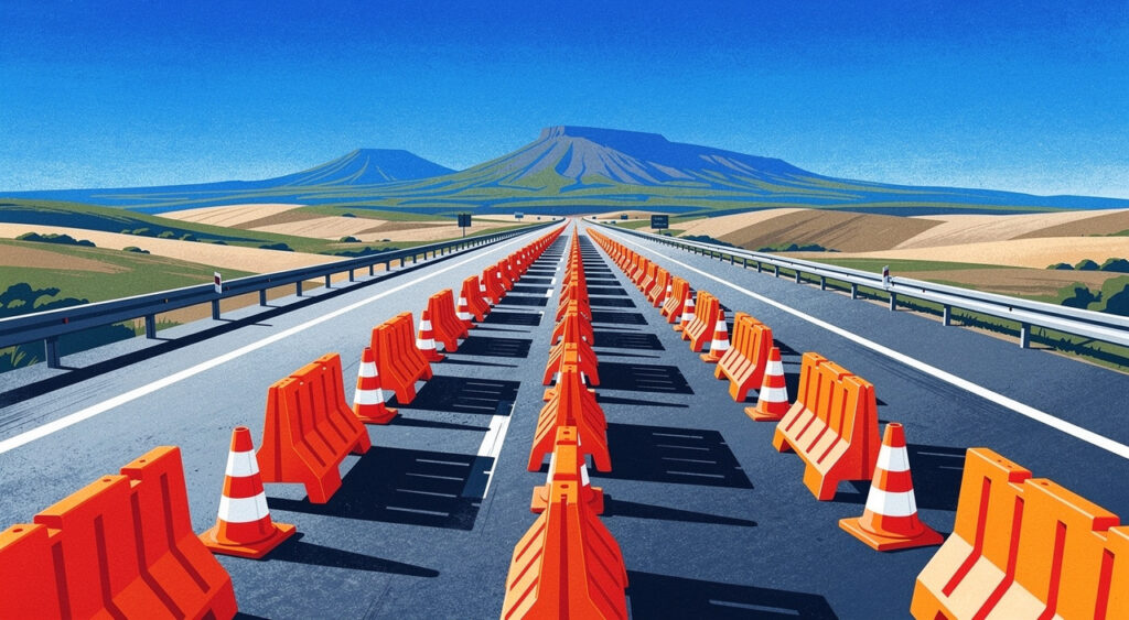 A75 en Haute-Loire : un poids lourd percute deux voitures, trois blessés dont un critique