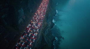 Accident à l&rsquo;entrée de la Route du Littoral : 2 km de bouchons à La Possession
