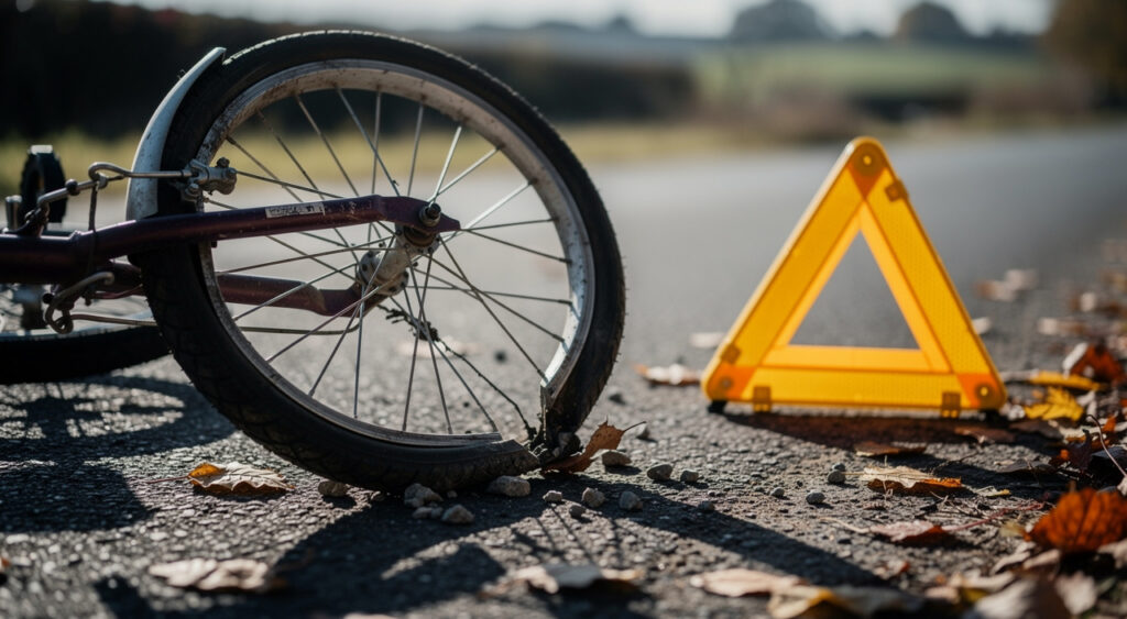 Accident grave à Gonsans : un cycliste de 12 ans percuté sur la RD30, hospitalisé au CHU