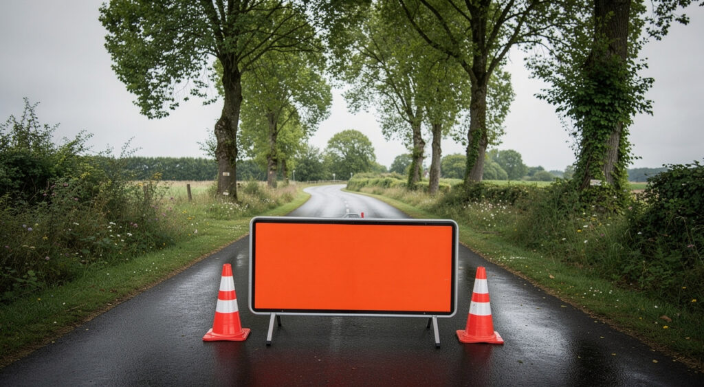 Accident grave sur la D52C à Parmilieu-Charette : un homme en urgence absolue, route coupée