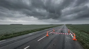 Accident mortel sur la RN2 à Boissy-Fresnoy : un quinquagénaire tué dans une sortie de route